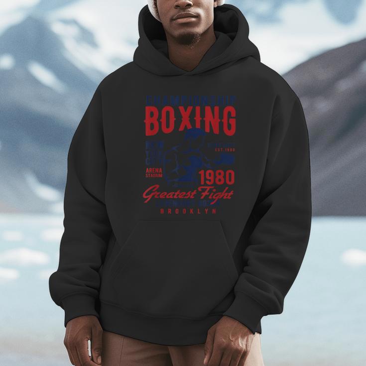 Boxing 伝説のボクサー 最大の戦い チャンピオンシップ ボクシング パーカー