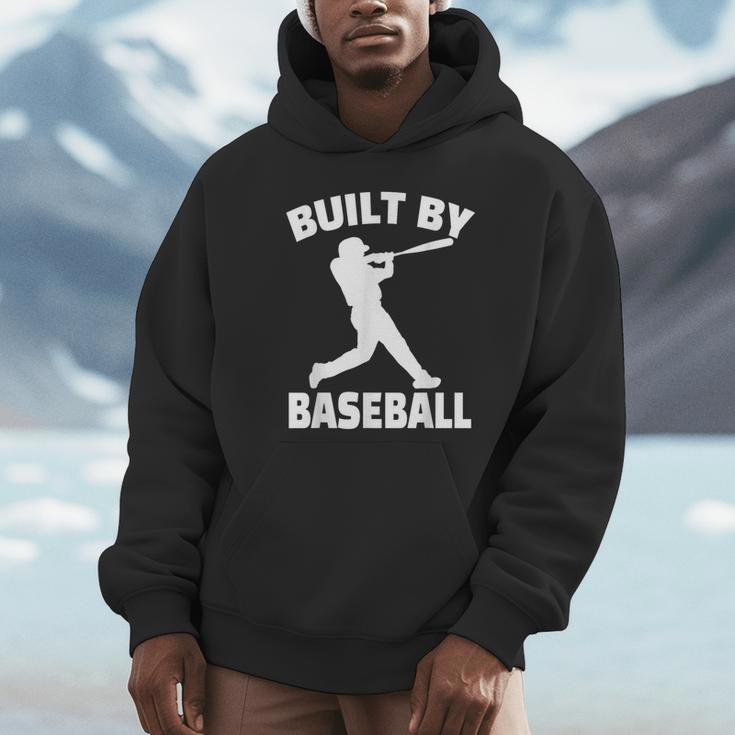 Built By Baseball Baseball For Men Women Boys Players Unisex Hoodie