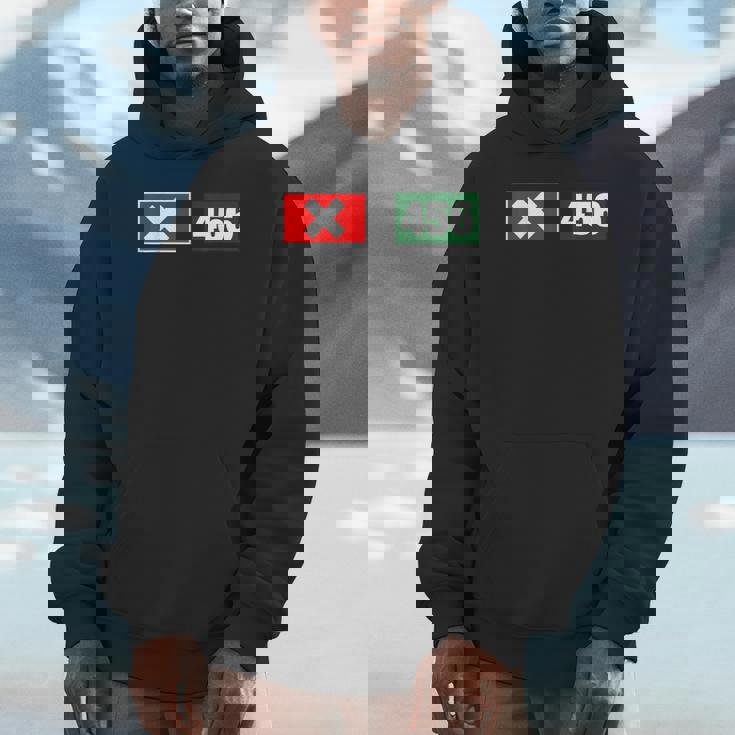 Cool 456 Code Number Illustration Novelty Graphic s パーカー