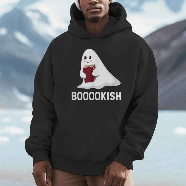 Cute Bookish Halloween Ghost Readers And Book Lovers Unisex Hoodie Cute Bookish Halloween Ghost Readers And Book Lovers Unisex Hoodie