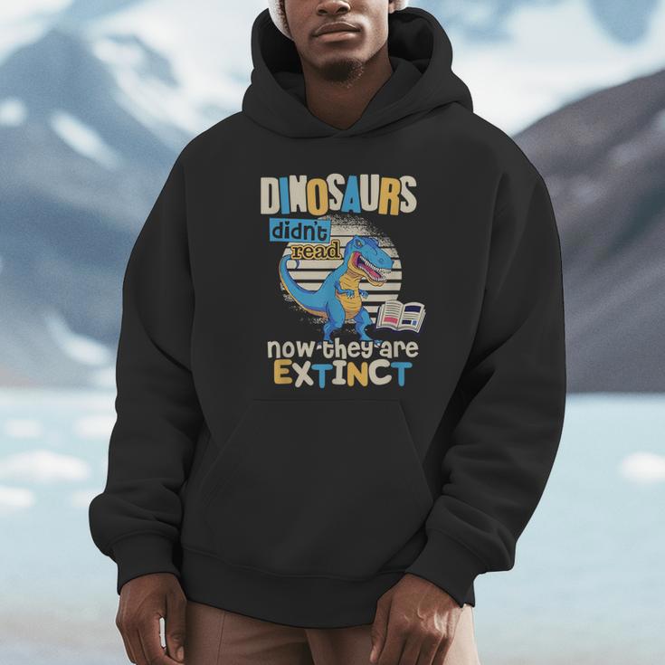 Dinosaurs Didn't Read Shirt Reading Librarian Book Boys Girl Unisex Hoodie Dinosaurs Didn't Read Shirt Reading Librarian Book Boys Girl Unisex Hoodie