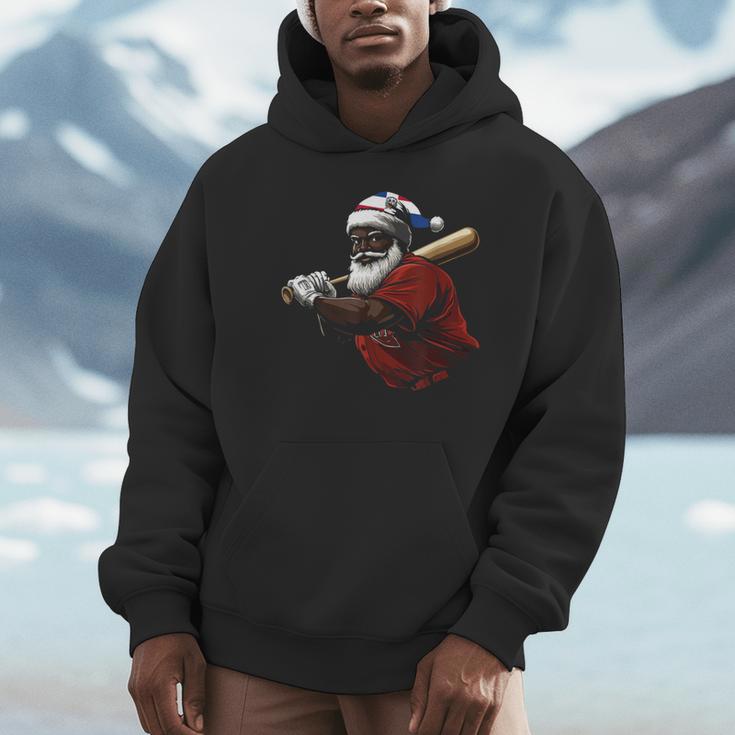 Dominican Republic Santa Christmas Baseball Beisbol Unisex Hoodie Dominican Republic Santa Christmas Baseball Beisbol Unisex Hoodie