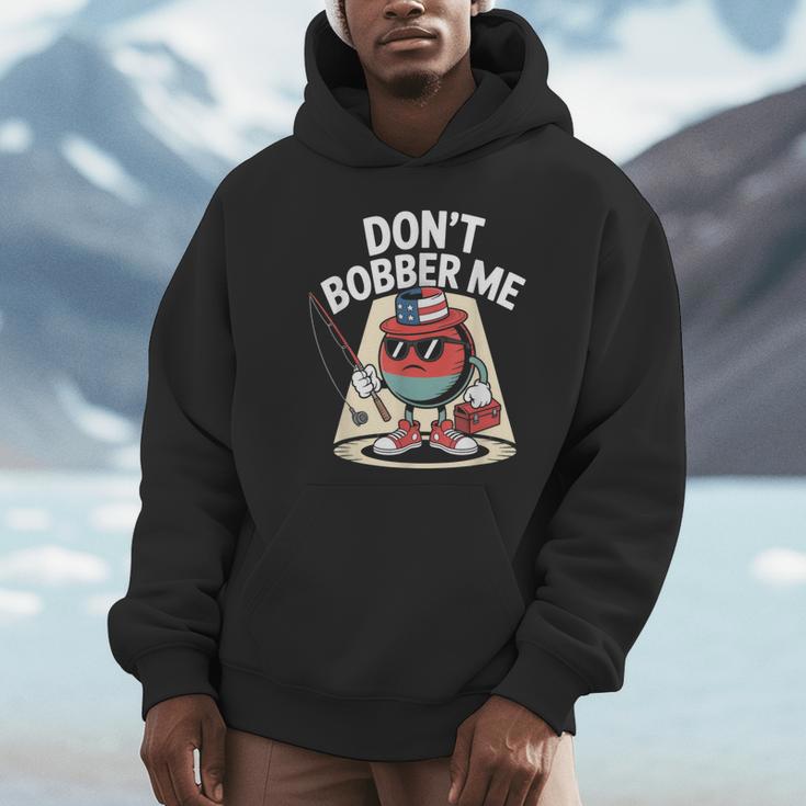 Don't Bobber Me America 愛国的な釣り愛好家 パーカー