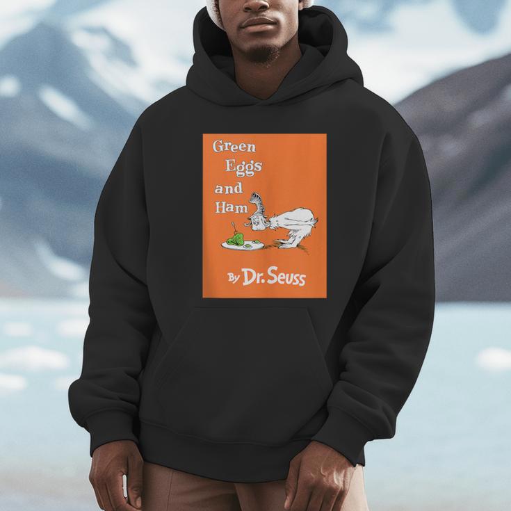 Dr Seuss Green Eggs And Ham Book Cover Unisex Hoodie