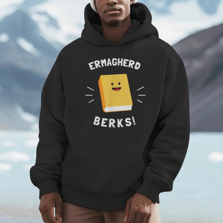 Ermagherd Berks Ermahgerd Meme Books T-Shirt Unisex Hoodie