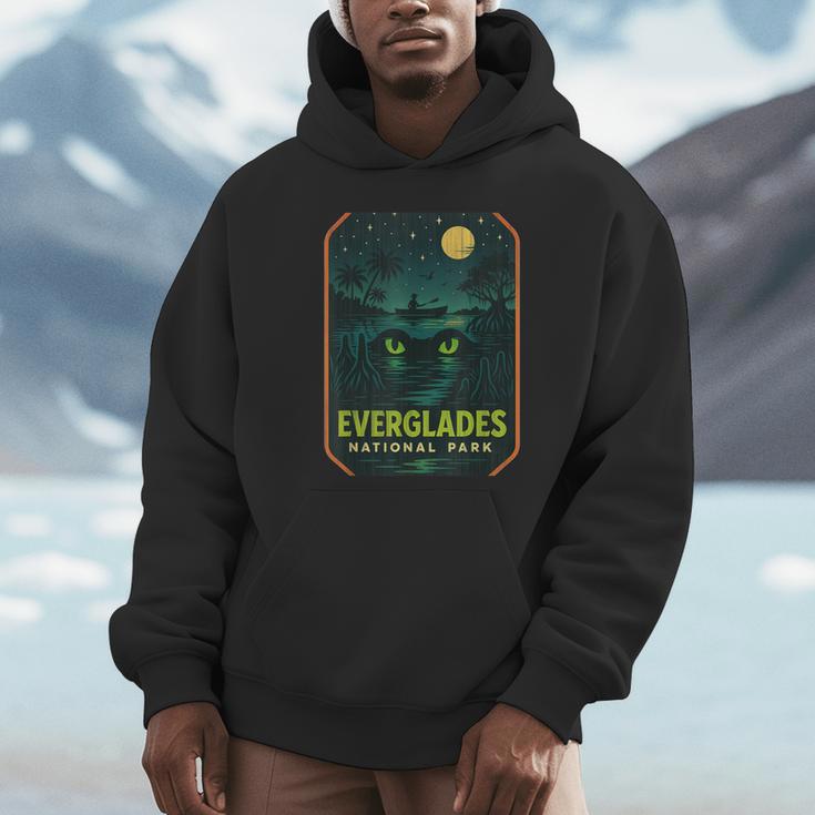Everglades ナイトパドルシャツ 月光カヌー マングローブ パーカー