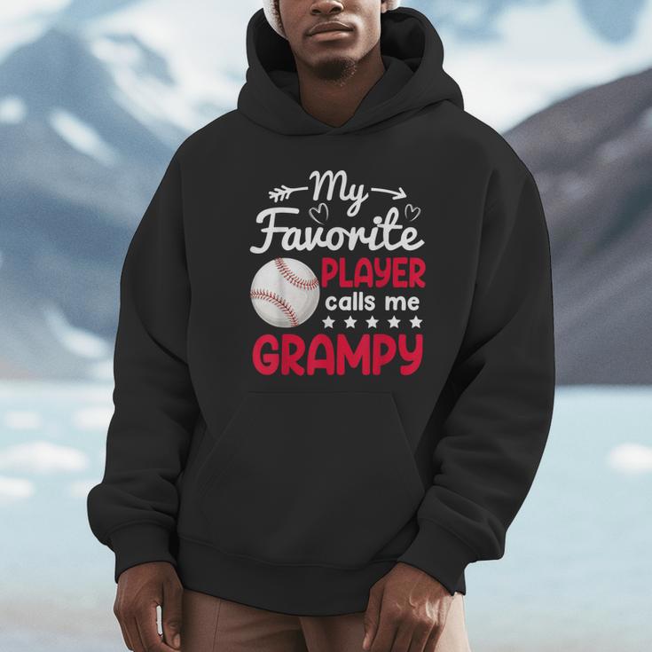 My Favorite Player Calls Me Grampy Baseball Grampy Unisex Hoodie My Favorite Player Calls Me Grampy Baseball Grampy Unisex Hoodie
