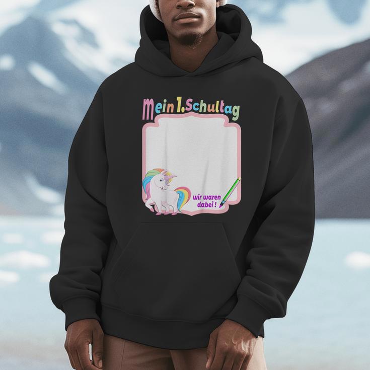 First Day Of School 2021 Guest Book Unicorn Unicon Unisex Hoodie