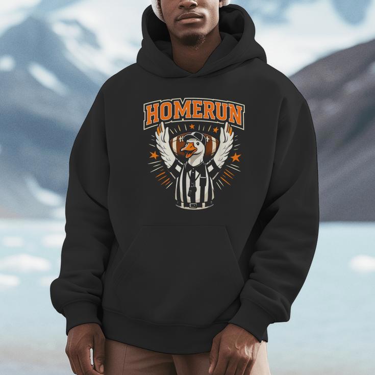 Football Referee Touchdown Baseball Homerun Goose Unisex Hoodie Football Referee Touchdown Baseball Homerun Goose Unisex Hoodie