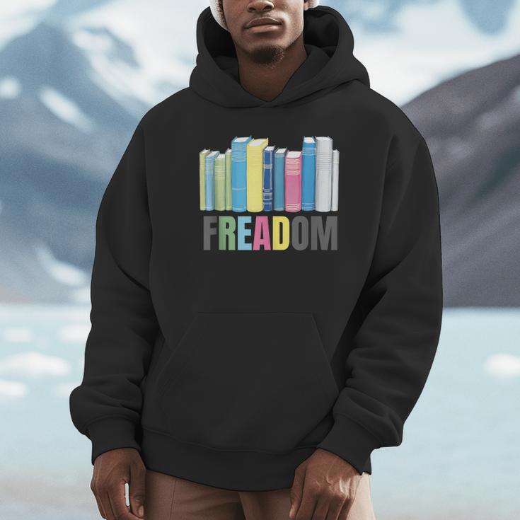 Freadom Books Reader Librarian Reading Unisex Hoodie