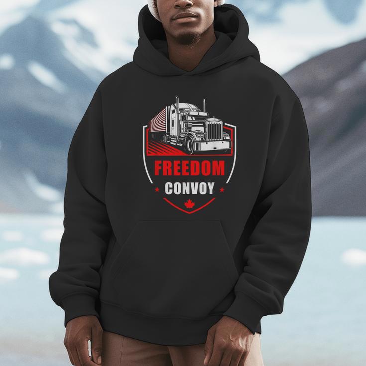 Freedom Convoy United Canada Truckers パーカー