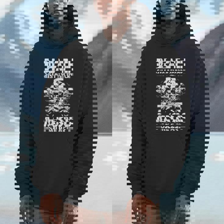 Freemasonkull Quote Deathmiles Mason ユーモア フリーメイソン パーカー