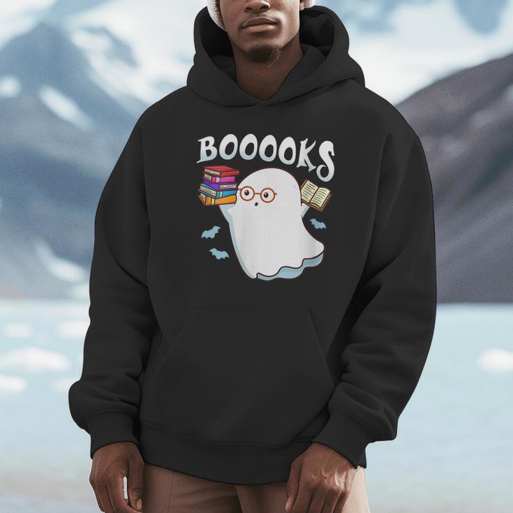 Halloween Books Librarian English Teacher Reader Reading Unisex Hoodie
