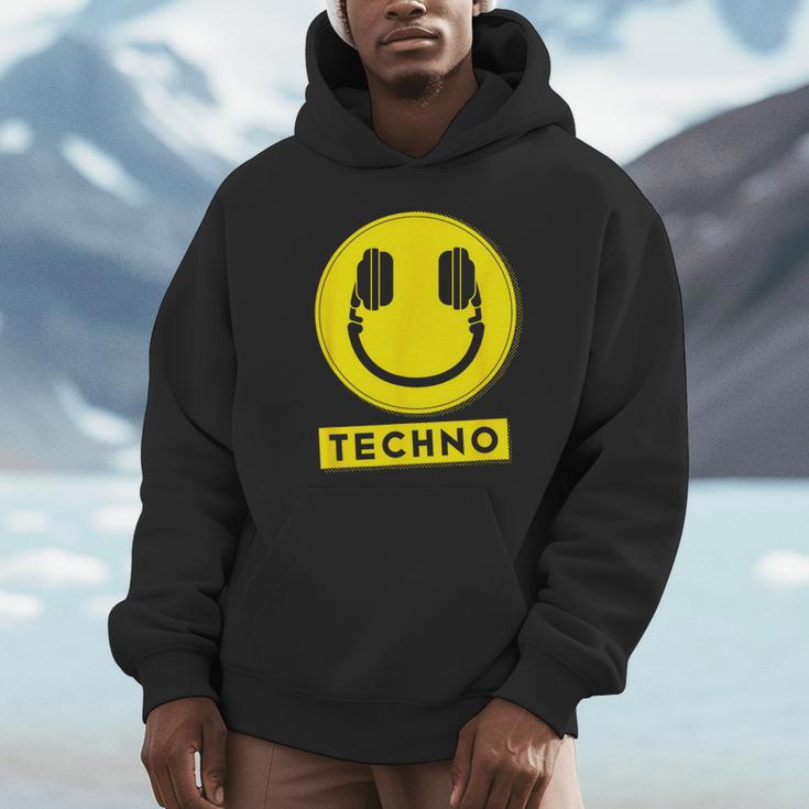 Hardcore Rave Music Raver 90S Edm Dj Rave House-Music Techno パーカー
