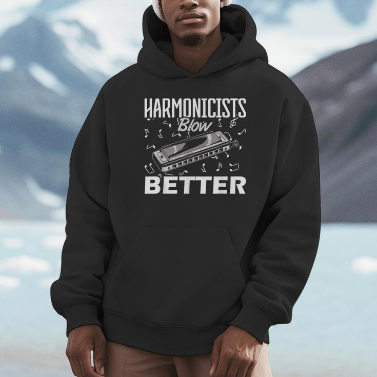 Harmonicists Blow Better ハーモニカ パーカー