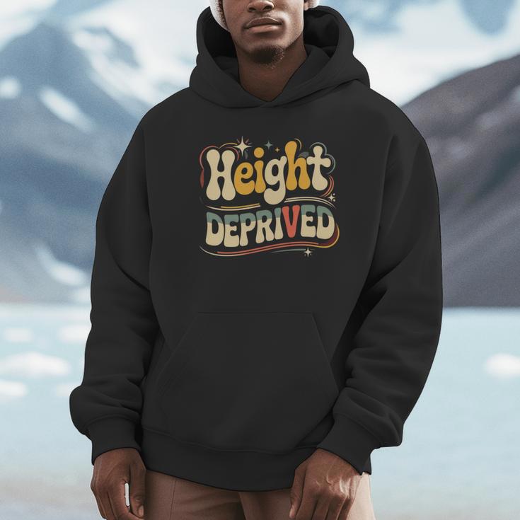 Height Deprived 背の低い人のジョーク パーカー