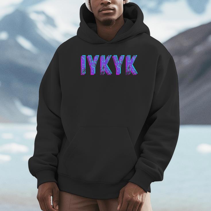 Iykyk Inside Joke In The Know If You Know You Know You Know ユーモア パーカー