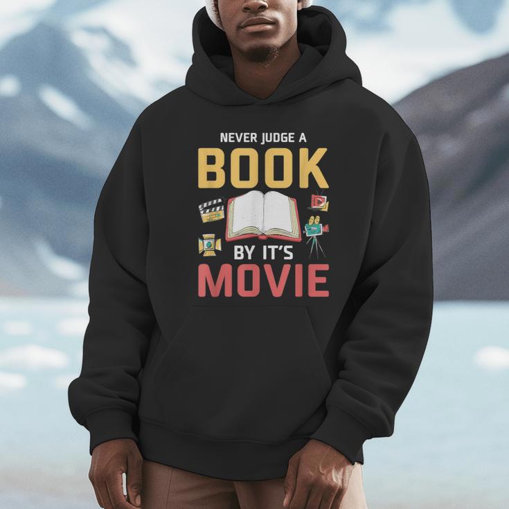 Never Judge A Book By It's Movie Reading Unisex Hoodie