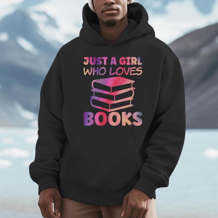 Just A Girl Who Loves Books Unisex Hoodie