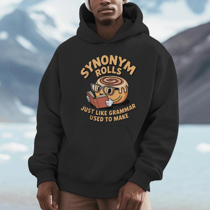 Just Like Grammar Used To Make Bread Book Read Synonym Rolls Unisex Hoodie Just Like Grammar Used To Make Bread Book Read Synonym Rolls Unisex Hoodie