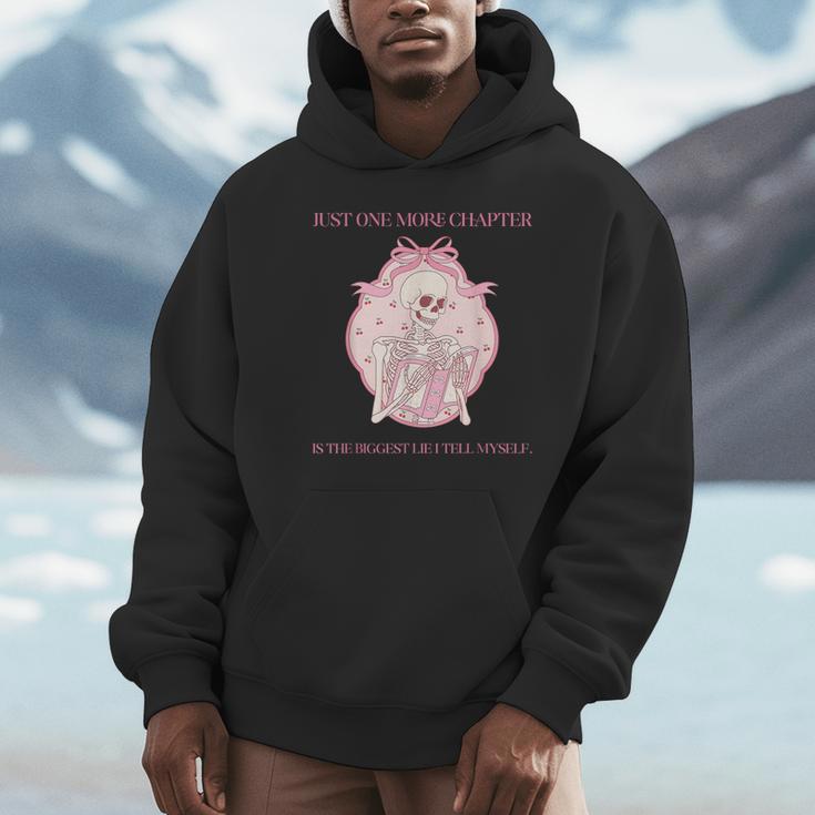 Just One More Chapter Is The Biggest Lie I Tell Myself Book Unisex Hoodie