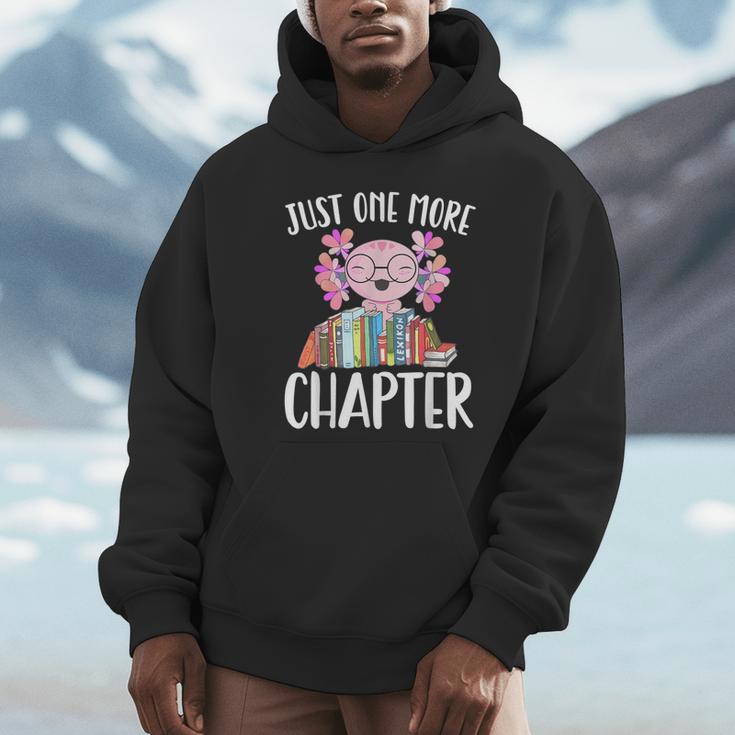 Just One More Chapter Book Lover Librarian Teacher For Men Women Kids Unisex Hoodie