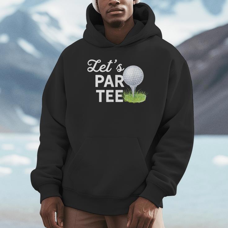 Let's Par ゴルフボール ティーピン付き 面白いゴルフクラブtシャツ パーカー