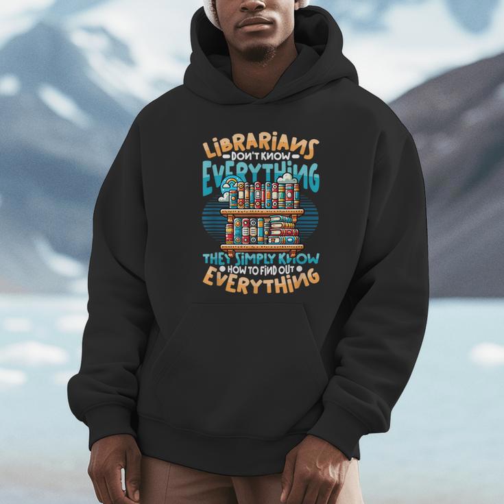Librarian Book Lover Library Librarian Unisex Hoodie