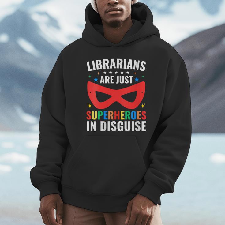 Librarians Are Just Superheroes In Disguise Library Book Tee Unisex Hoodie Librarians Are Just Superheroes In Disguise Library Book Tee Unisex Hoodie