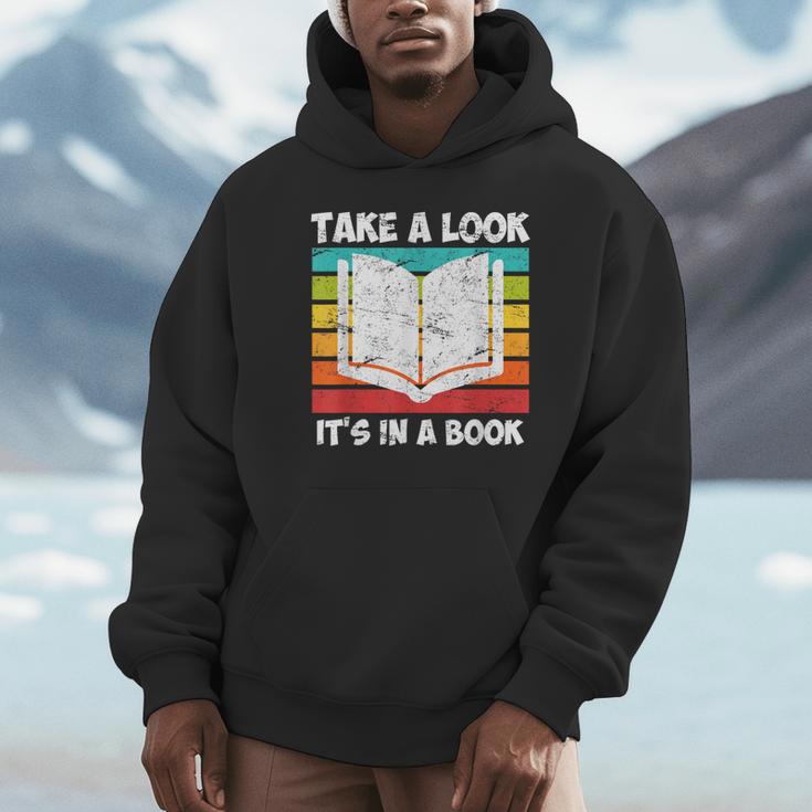 Take a Look Its In a Book Unisex Hoodie Take a Look Its In a Book Unisex Hoodie