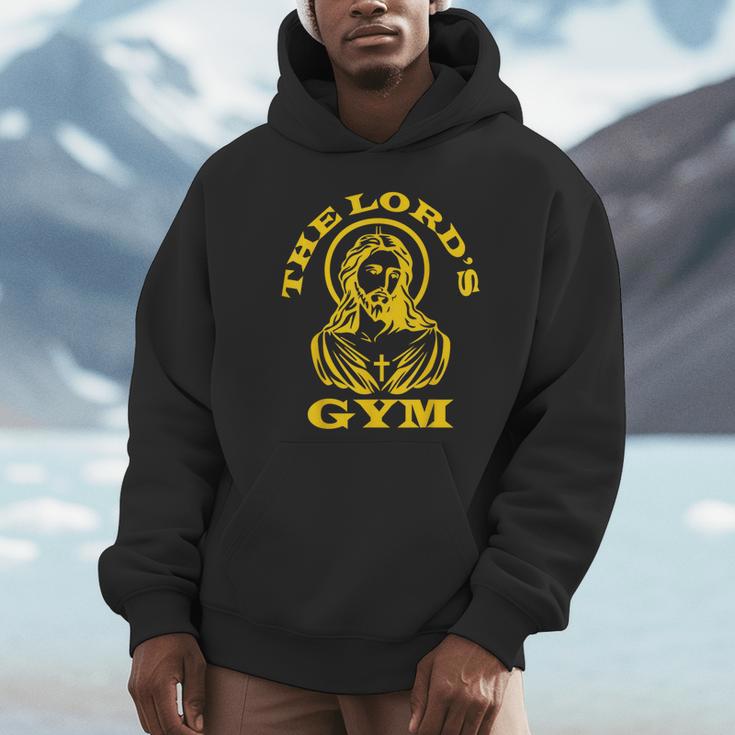 The Lords Gym 重量挙げに クリスチャン ジーザス 好き パーカー