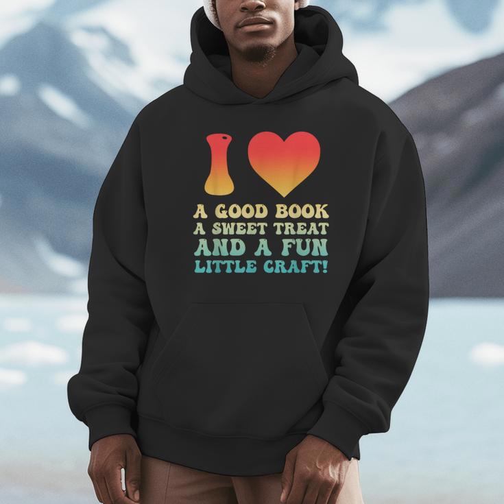 I Love A Good Book Sweet Treat Crochet Baking Unisex Hoodie
