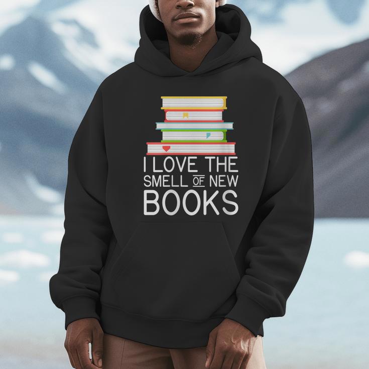 I Love The Smell Of New Books Book Lover Unisex Hoodie I Love The Smell Of New Books Book Lover Unisex Hoodie