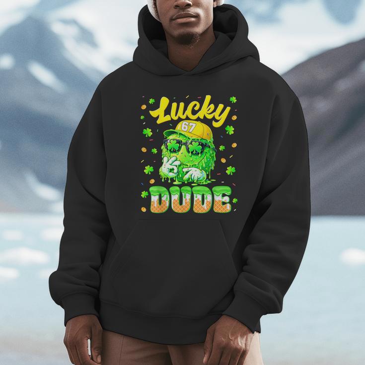 Lucky Dude Drip Baseball Shamrock St Patrick Men Boy Youth Unisex Hoodie Lucky Dude Drip Baseball Shamrock St Patrick Men Boy Youth Unisex Hoodie