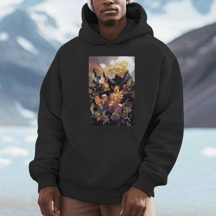 Marvel Comixology Avengers Issue 1 Of 10 Comic Book Cover Unisex Hoodie