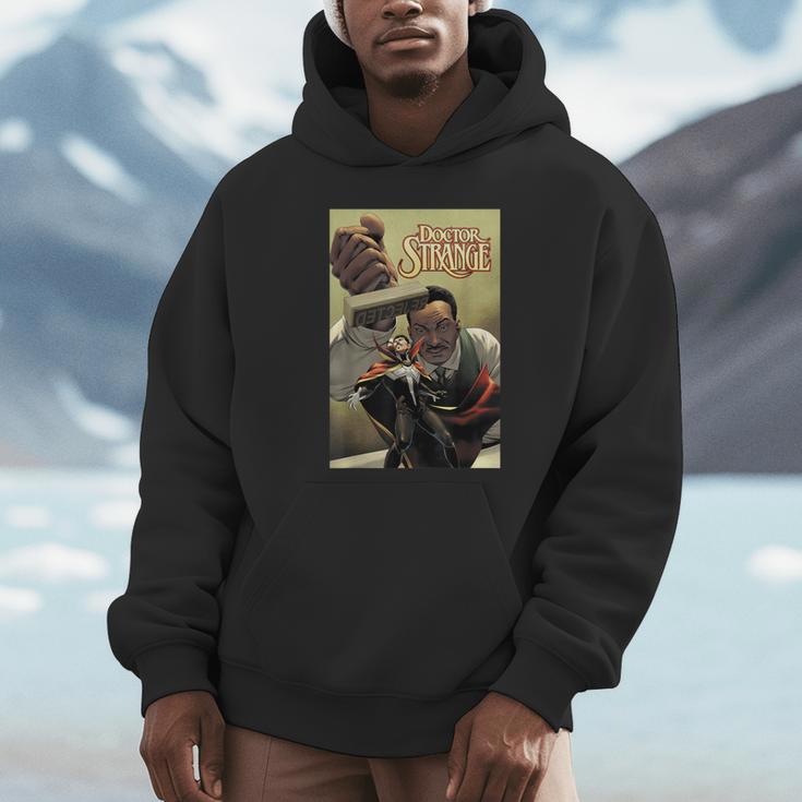 Marvel Comixology Doctor Strange Rejected Comic Book Cover Unisex Hoodie Marvel Comixology Doctor Strange Rejected Comic Book Cover Unisex Hoodie