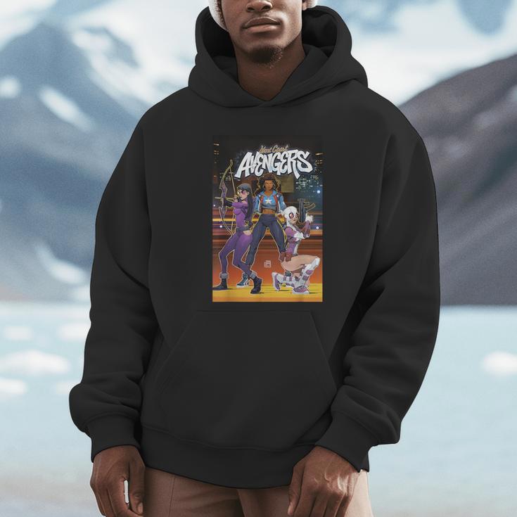 Marvel Comixology West Coast Avengers 8 Comic Book Cover Unisex Hoodie Marvel Comixology West Coast Avengers 8 Comic Book Cover Unisex Hoodie