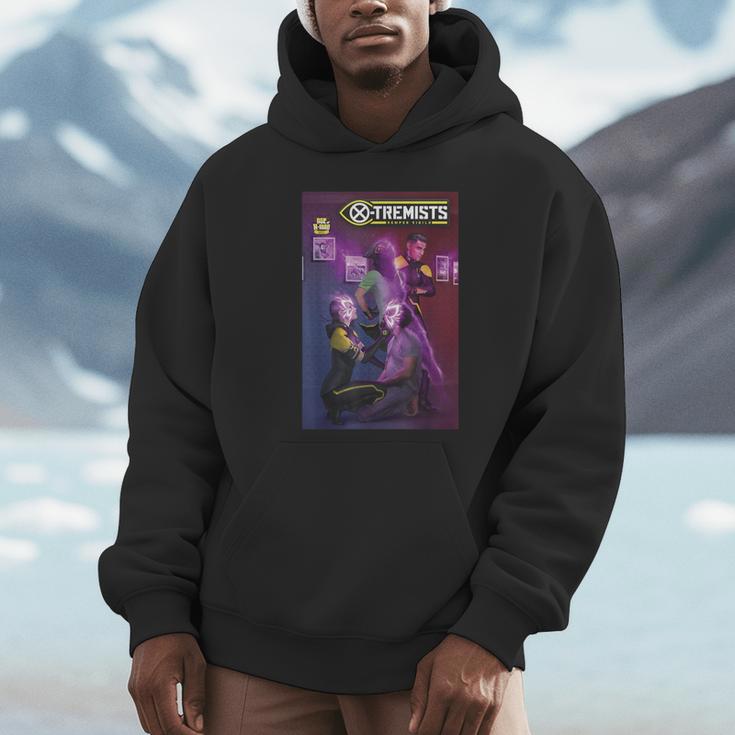 Marvel Comixology X-Tremists 2 Of 5 Comic Book Cover Unisex Hoodie Marvel Comixology X-Tremists 2 Of 5 Comic Book Cover Unisex Hoodie