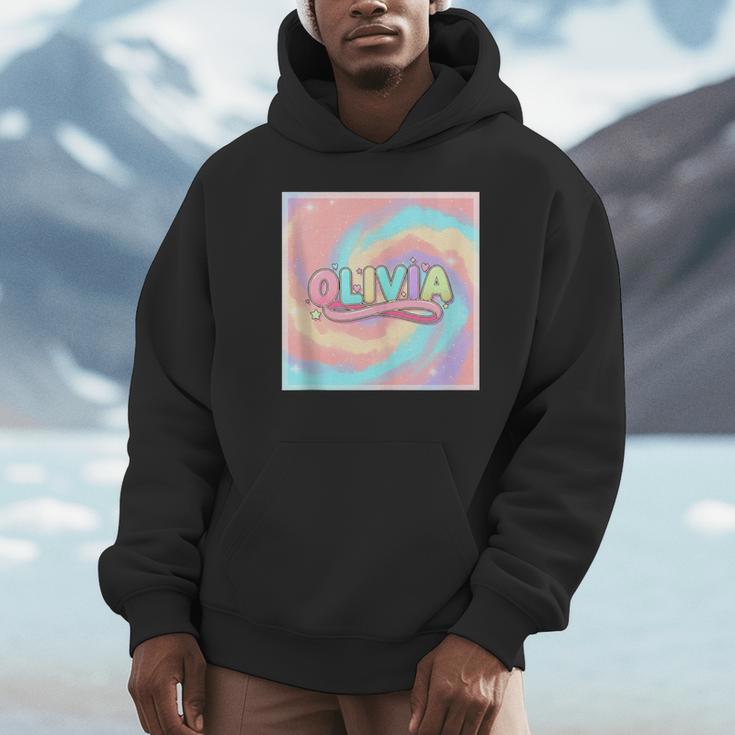 Olivia Comic Book Style Unisex Hoodie