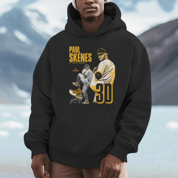 Paul Skenes Pittsburgh MLB Baseball Players MLBPSK304N Unisex Hoodie