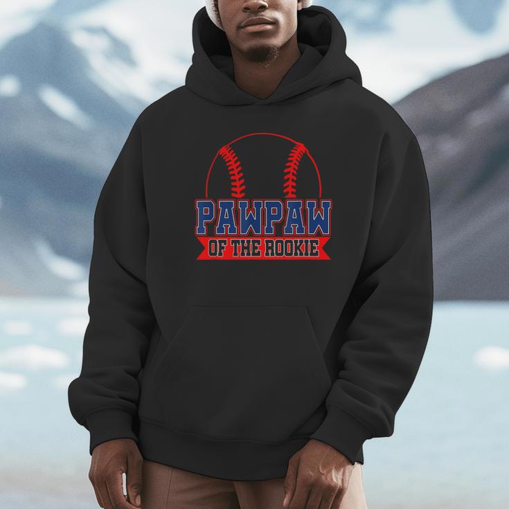 Pawpaw Rookie Of Year 1st Birthday Baseball Theme Matching Unisex Hoodie Pawpaw Rookie Of Year 1st Birthday Baseball Theme Matching Unisex Hoodie
