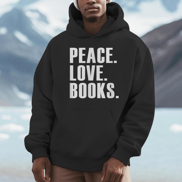 Peace Love Read Books Book Lover n Girls Reading Teacher Unisex Hoodie Peace Love Read Books Book Lover n Girls Reading Teacher Unisex Hoodie