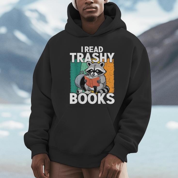 Raccoon Smutty Book Lover Spicy Romance Novels Women's Unisex Hoodie Raccoon Smutty Book Lover Spicy Romance Novels Women's Unisex Hoodie
