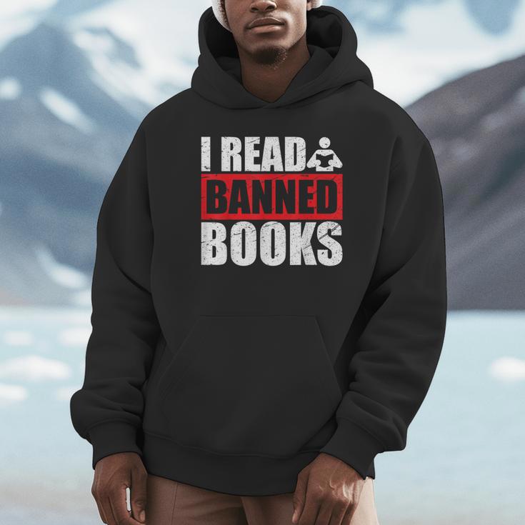 I Read Banned Books Readers Reading Sarcastic Unisex Hoodie I Read Banned Books Readers Reading Sarcastic Unisex Hoodie