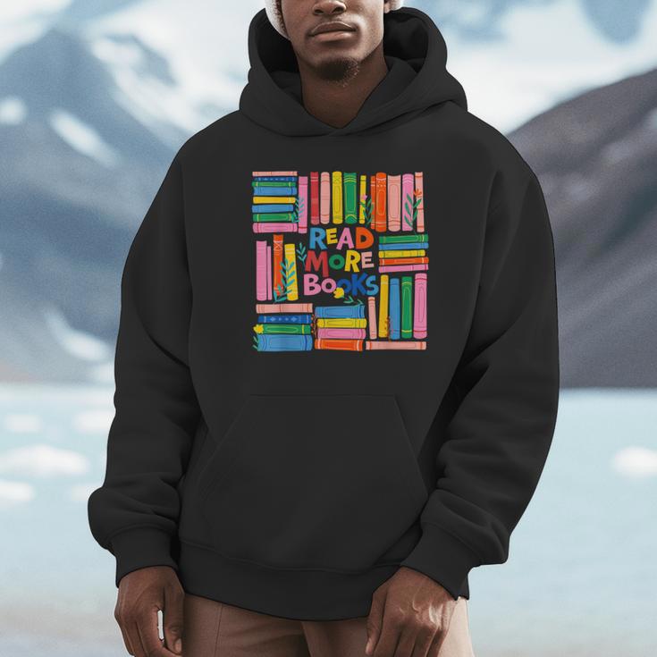 Read More Books Library Reading Literature Book Lover Nerd Unisex Hoodie Read More Books Library Reading Literature Book Lover Nerd Unisex Hoodie