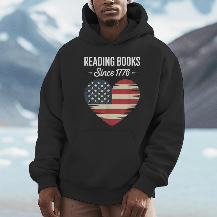 Reading Books Since 1776 American Reading Pride Unisex Hoodie