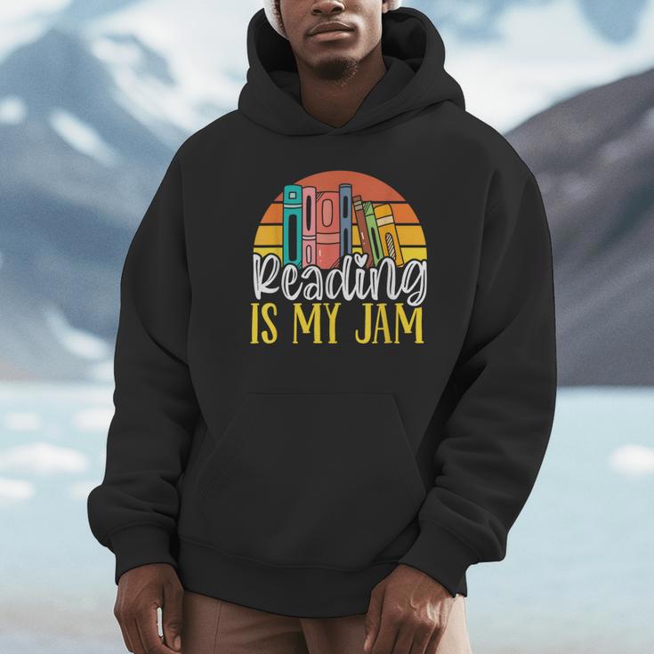 Reading Is My Jam Bookworm Book Reading Unisex Hoodie