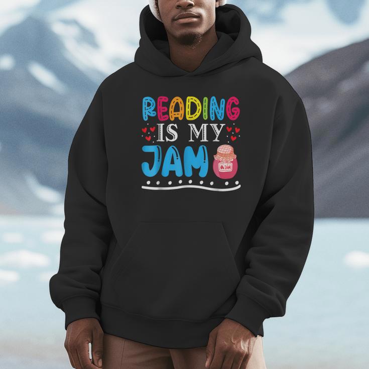 Reading Is My Jam I Love To Read Books Boy Girl Unisex Hoodie