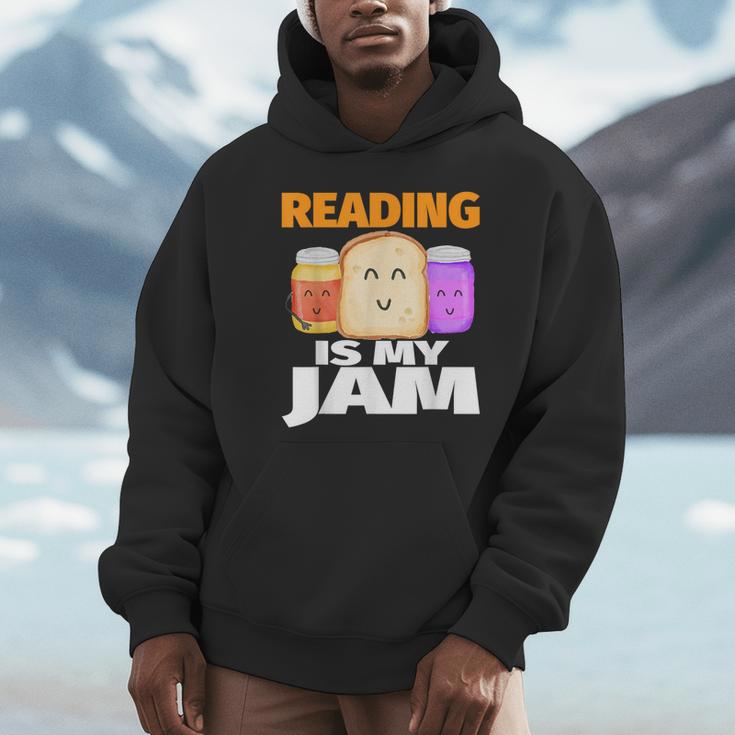 READING IS MY JAM Shirt I Love To Read Books Unisex Hoodie