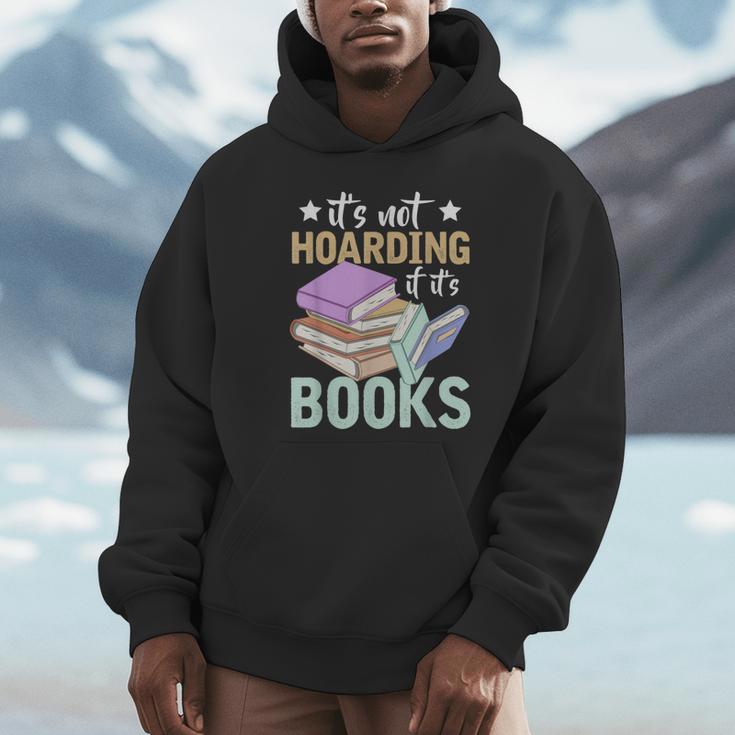Reading Nerd Its Not Hoarding If Its Books Hoarding Unisex Hoodie